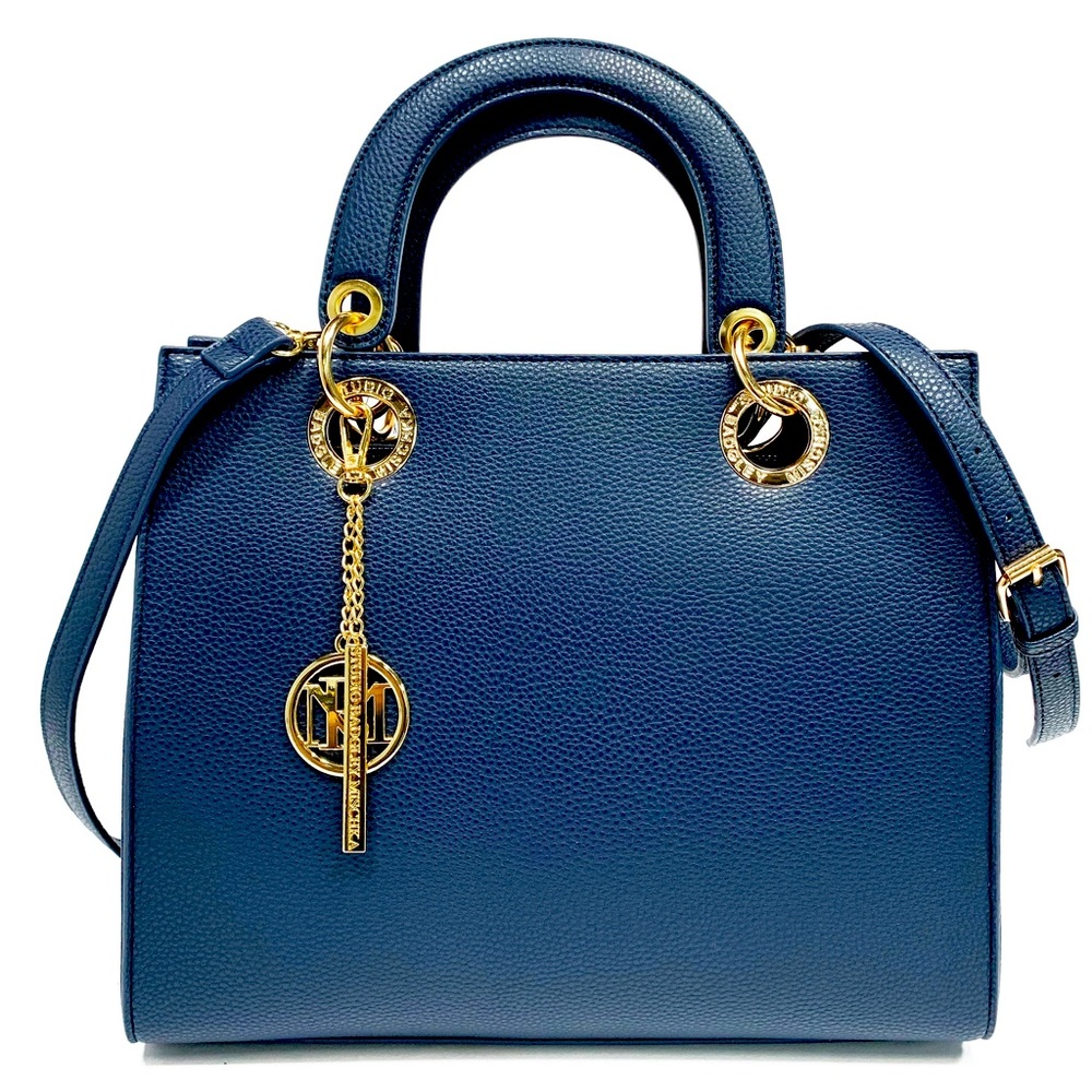 New Badgley Mischka  Blue Shoulder Bag Tote